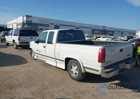 1996 GMC Sierra C1500 из США, поврежденный, VIN 2GTEC19R5T1531630